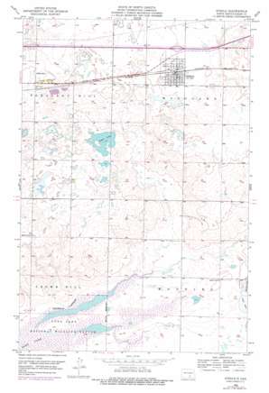 Steele USGS topographic map 46099g8