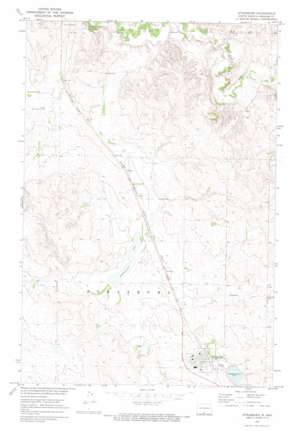 Strasburg USGS topographic map 46100b2
