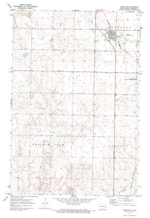 Hazelton USGS topographic map 46100d3
