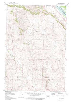 Huff USGS topographic map 46100e6