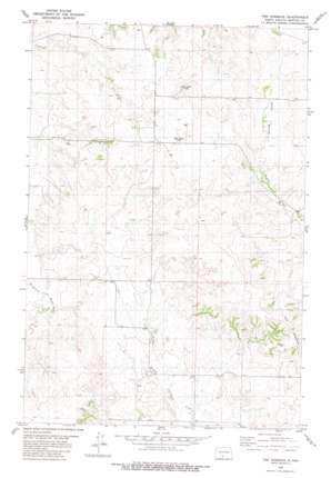 The Hogback USGS topographic map 46100e7