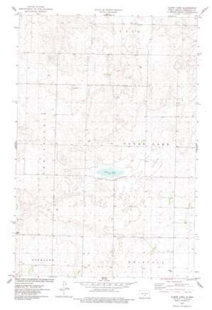 Clear Lake USGS topographic map 46100h2