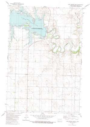 Lake Tschida East USGS topographic map 46101e7