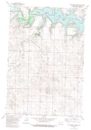 Lake Tschida West USGS topographic map 46101e8