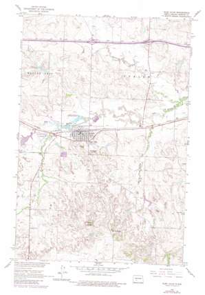 Glen Ullin USGS topographic map 46101g7