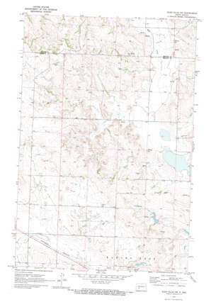 Glen Ullin Nw USGS topographic map 46101h8