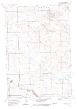 Pearl Butte topo map