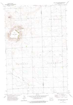 East Rainy Butte topo map