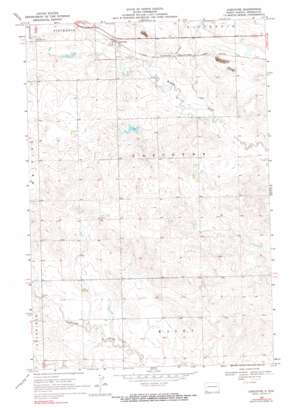 Gascoyne USGS topographic map 46103a1