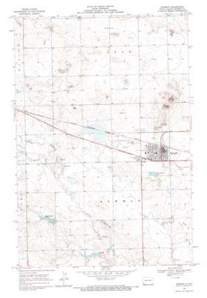Bowman USGS topographic map 46103b4