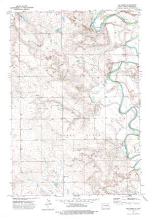Kid Creek USGS topographic map 46103b8