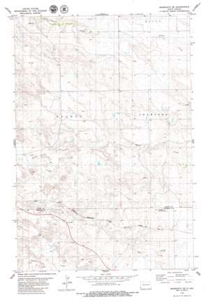 Marmarth Se USGS topographic map 46103c7