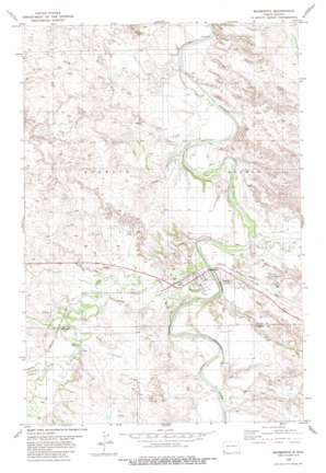 Marmarth USGS topographic map 46103c8