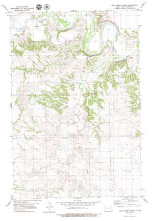 Deep Creek North USGS topographic map 46103e5