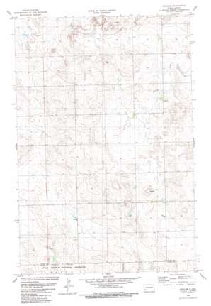 Daglum USGS topographic map 46103f1