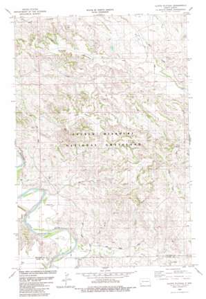 Cliffs Plateau USGS topographic map 46103f4