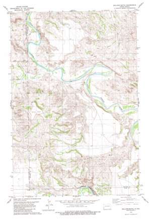 Bullion Butte USGS topographic map 46103f5