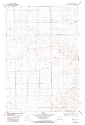 Alpha USGS topographic map 46103f7