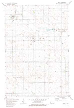 Golva USGS topographic map 46103f8