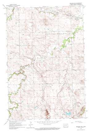 Belfield Se USGS topographic map 46103g1