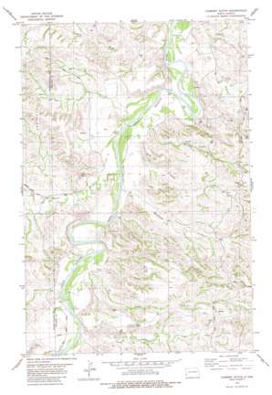 Chimney Butte USGS topographic map 46103g5