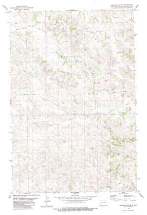Square Butte USGS topographic map 46103g6