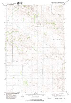 Sentinel Butte SE USGS topographic map 46103g7