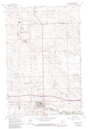 Belfield USGS topographic map 46103h2