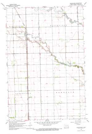 Blanchard USGS topographic map 47097c2