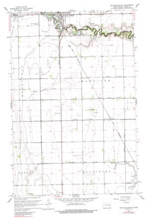 Mayville South USGS topographic map 47097d3