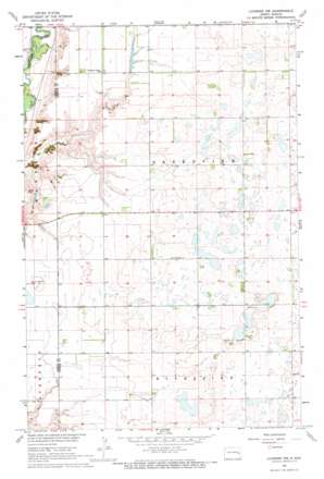 Luverne Nw topo map