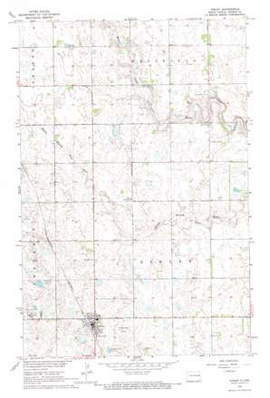 Finley USGS topographic map 47097e7