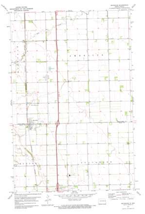 Reynolds USGS topographic map 47097f1