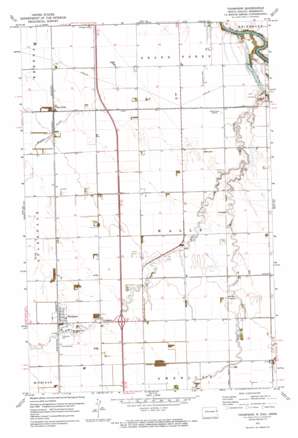 Thompson USGS topographic map 47097g1