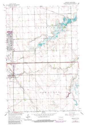 Emerado USGS topographic map 47097h3