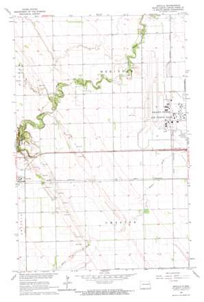 Arvilla USGS topographic map 47097h4