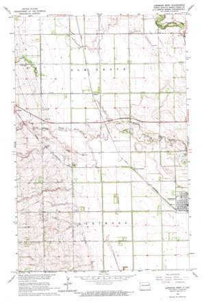 Larimore West USGS topographic map 47097h6