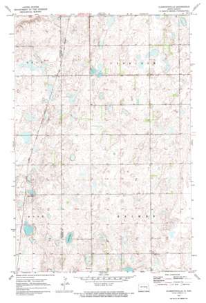 Clementsville USGS topographic map 47098a4