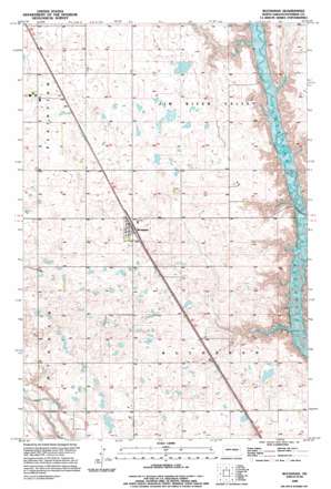 Buchanan USGS topographic map 47098a7