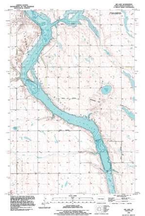 Jim Lake USGS topographic map 47098b7