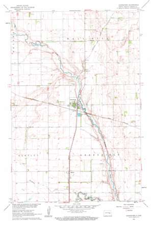 Hannaford USGS topographic map 47098c2