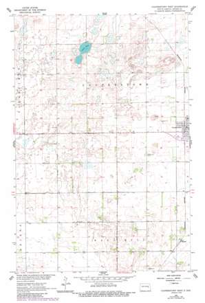 Cooperstown West USGS topographic map 47098d2
