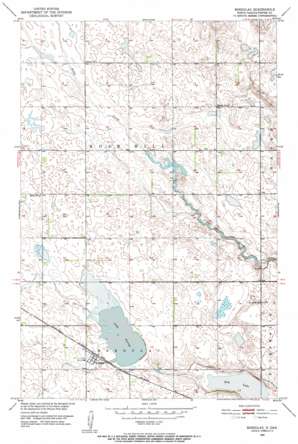 Bordulac USGS topographic map 47098d8