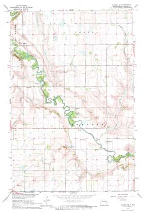 Stump Lake USGS topographic map 47098e1