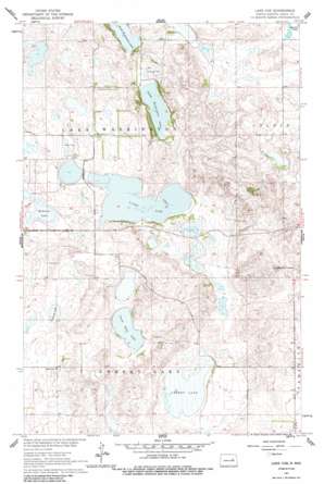 Lake Coe USGS topographic map 47098f6