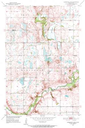 Horseshoe Lake USGS topographic map 47098g7