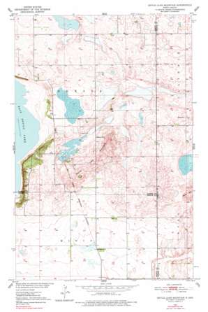 Devils Lake Mountain USGS topographic map 47098h5