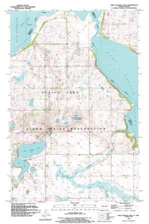Free Peoples Lake USGS topographic map 47098h6
