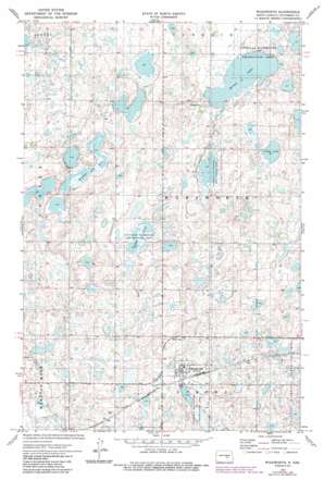 Woodworth USGS topographic map 47099b3