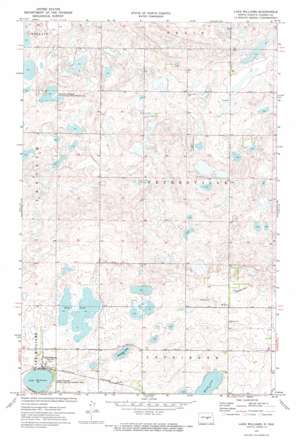 Lake Williams USGS topographic map 47099b5